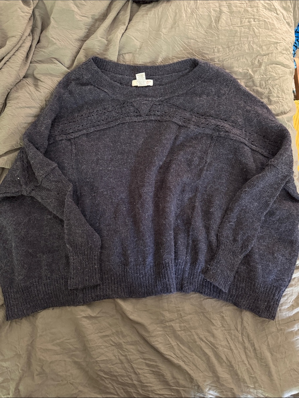 Kenar Cozy Crewneck Sweater in Dark Navy